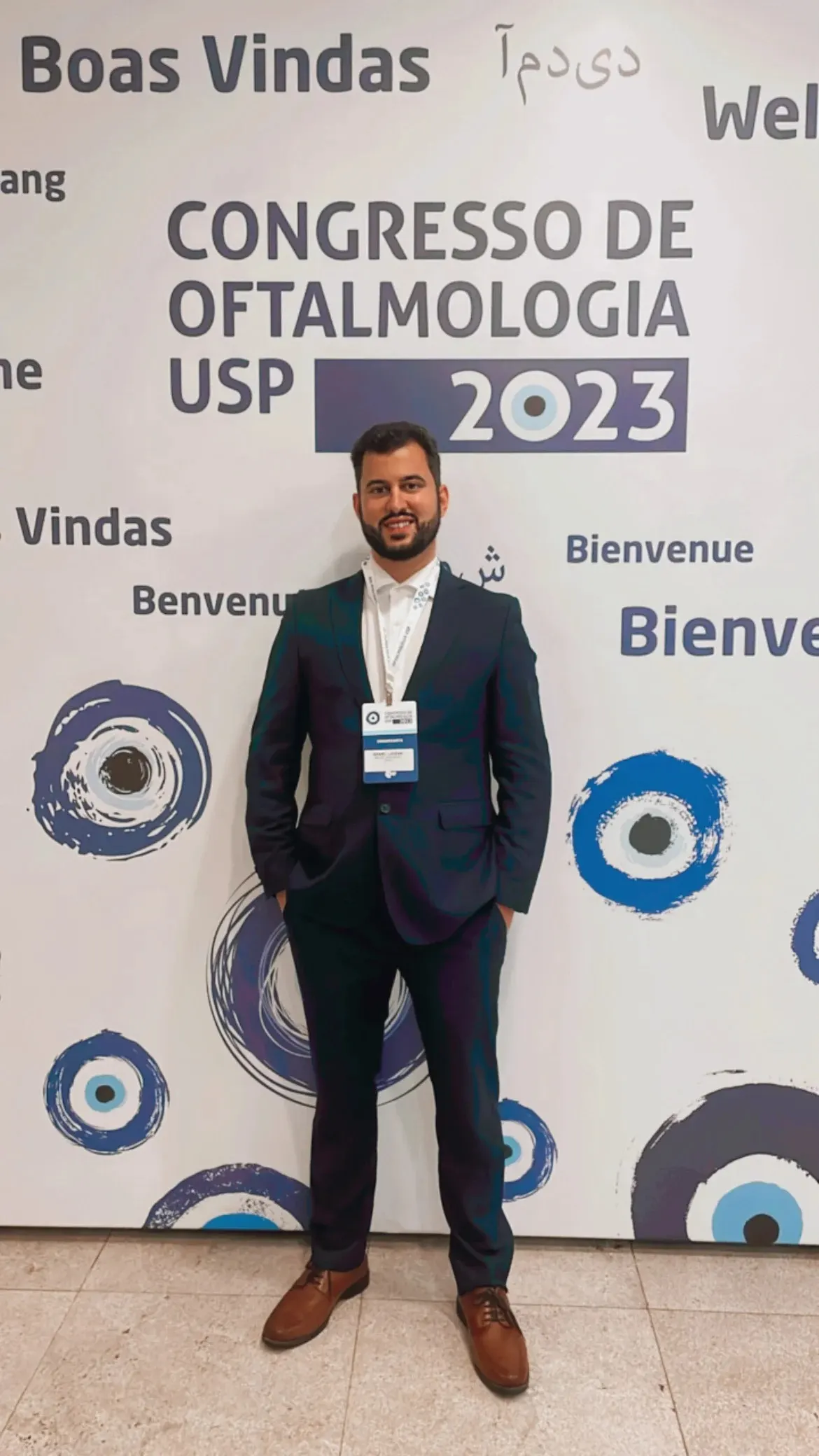Dr. Daniel Lucena no Congresso de Oftalmologia USP 2023